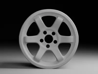 RAYS VOLK TE37 BRONZE FREE 3D Model Free 3D model