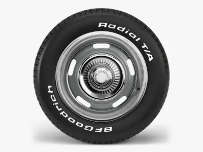 BFGoodrich GM Rally Trim Combo 3D model
