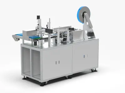 Automatic Wire Fixed Length Cutting Inspection Machine 3D model