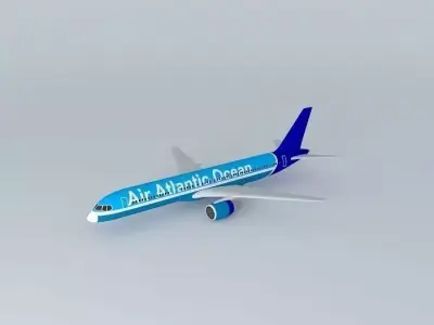 AirAtlanticOcean Boeing 757 200 Free 3D model