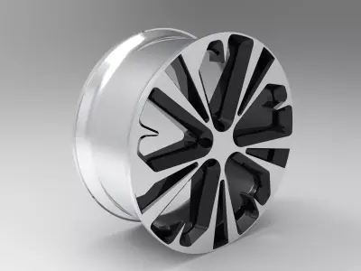 Car Rim 3D model