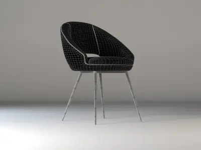 Hewitt Dining Chairs Free 3D model