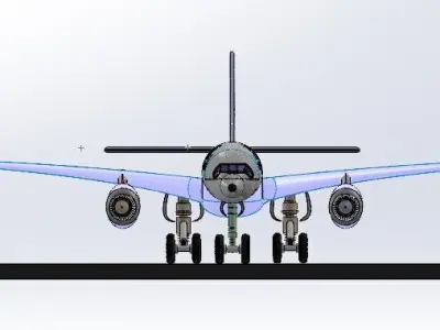 DESIGN OF THE ROYAL AIR MAROC 3D model
