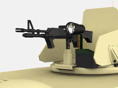 Fiat 6614 APC 1994 3D model