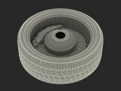 Ferrari Wheel 3D model