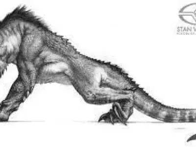 Four legged Monster 3D model