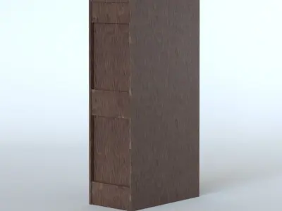 Modern comics book wagon 3D model