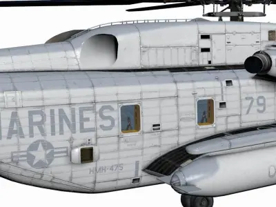 CH-53E Super Stallion 3D model