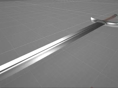 Iron Sword Free 3D model