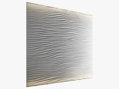 wave wall 16 3D model