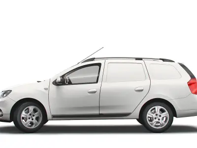 Dacia Logan MCV Van 2019 3D model