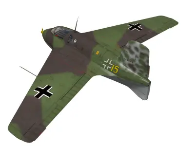 Messerschmitt Me163 Komet 3D model