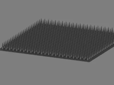 Spiky Floor 3D model