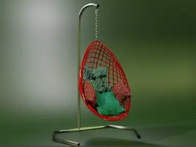Chair swing 3D model