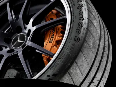 Michelin Pilot Sport Cup 2 275 35 ZR19 100Y AMG 3D model