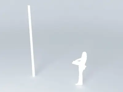 squared pipe Free 3D model