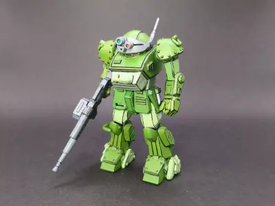 Scopedog Mecha Miniatures Bundle 3D print model