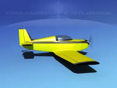 Ken Rand KR-2 V02 3D model