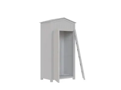 Garden Shed Free 3D model purchase