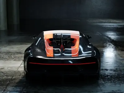 Bugatti Chiron super sports 300 Free 3D model