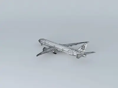 QuantumAir Boeing 777-300ER Free 3D model