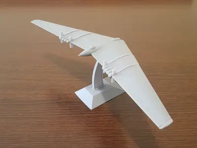 YB-49 FLYING WING ESC 1-144 3D print model
