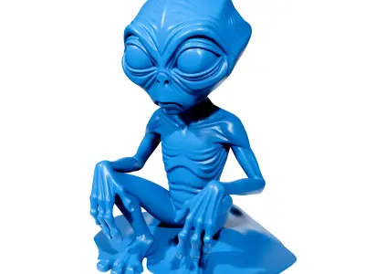 Alien 6 3D print model