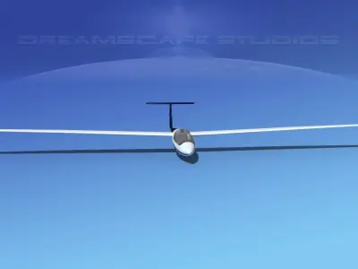 Centrair C-101 Pegase V06 Low-poly 3D model