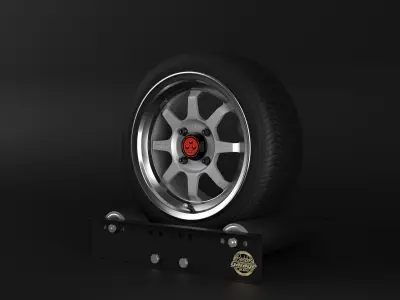 Watanabe Forging R Low-poly 3D model