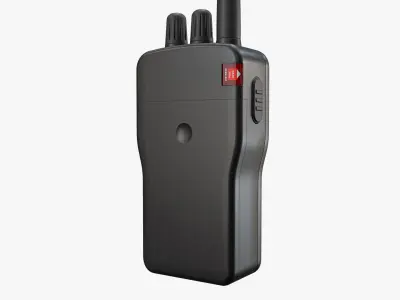 Handheld VHF Radio 3D model