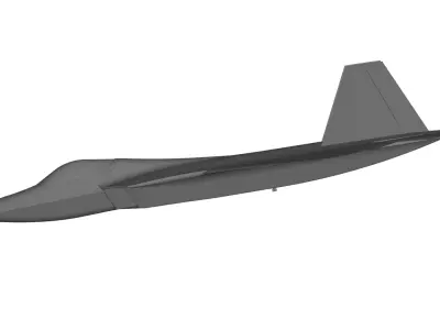 Lockheed Martin F-22 Raptor 3D model