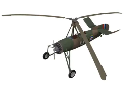 Cierva C30 3D model