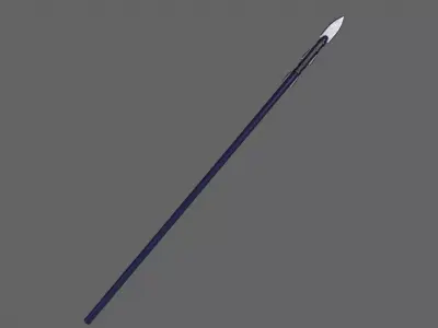 PBR Spear V2a Low-poly 3D model