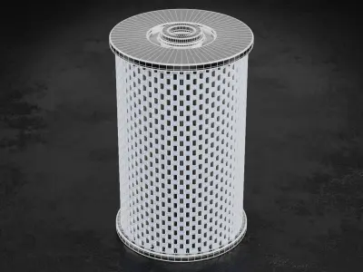 Car Filter Type I 3D model