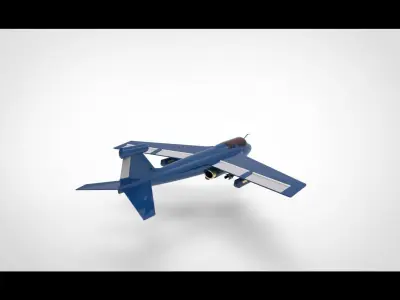 Northrop Grumman  EA-6B 3D model