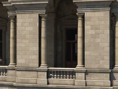 Grand palace 3D model