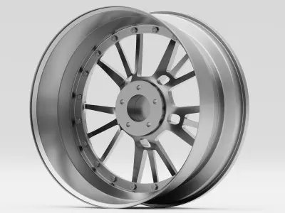VXS 15 2-Piece Dualblock Rim 3D model