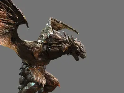 Jurassic Dragon Hammer Tail 3D model