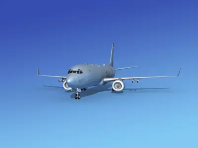 Boeing P-8 Poseidon Polish Air Force 3D model