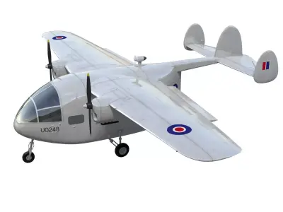 Miles Aerovan 3D model