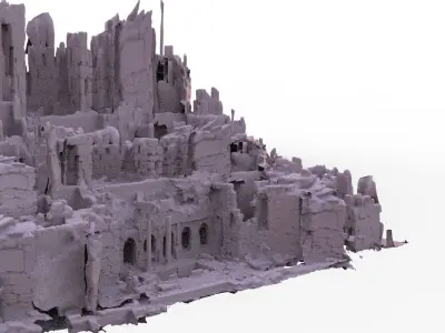 Greek Temple Ancient Expanded 3D model