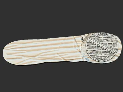 Barra de Vila Rica - Old coin 3D print model