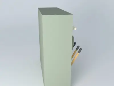 OId Electric Switch Panel Free 3D model