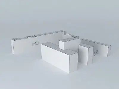 map ruine Free 3D model