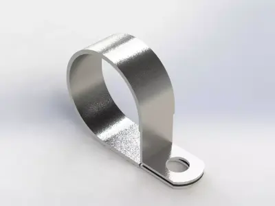 Abracadeira 603022 Dynapac Clamp 3D model