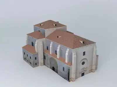 Ancient Church 3D model