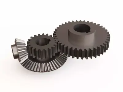 Gear 01 3D model