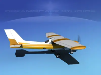 Cessna 172RG Cutlass V06 3D model