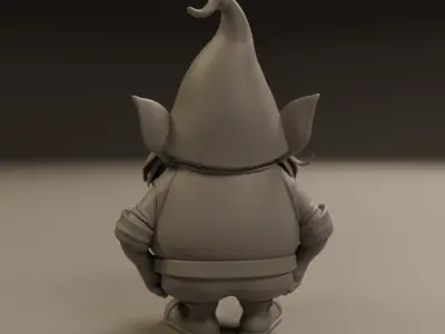 garden gnome 3D print model purchase