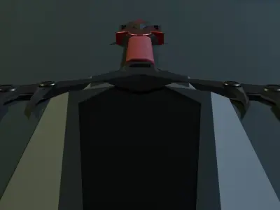 Fantasy sword Free low-poly 3D model